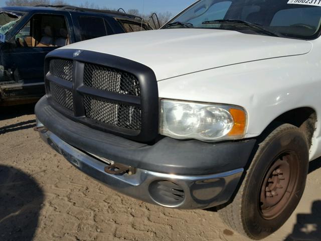 3D7KA28653G788712 - 2003 DODGE RAM 2500 S WHITE photo 9