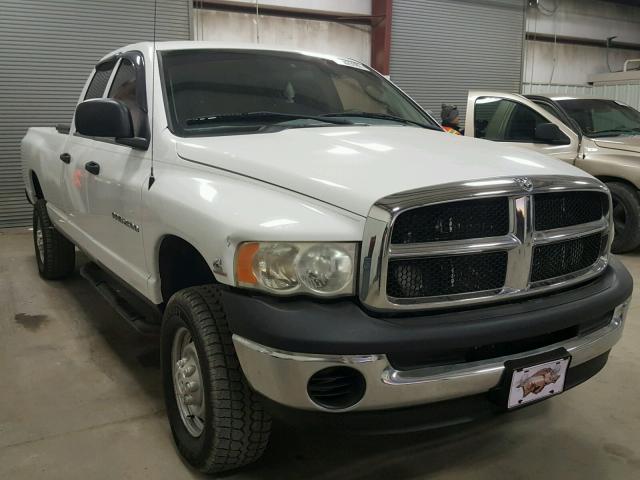 3D7KU28C24G109963 - 2004 DODGE RAM 2500 S WHITE photo 1