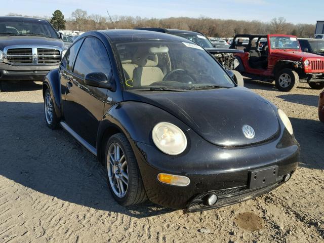 3VWCP21C52M417012 - 2002 VOLKSWAGEN NEW BEETLE BLACK photo 1