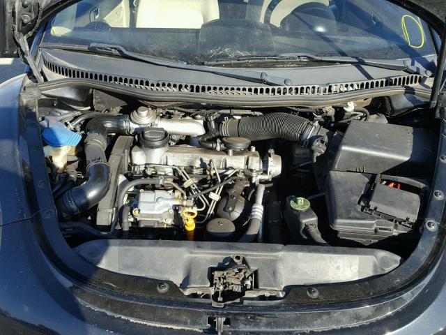 3VWCP21C52M417012 - 2002 VOLKSWAGEN NEW BEETLE 黑色 照片 7