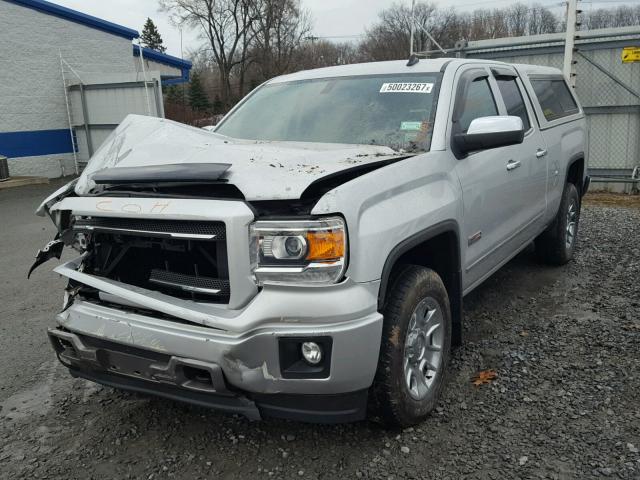 1GTV2VEC5EZ120492 - 2014 GMC SIERRA K15 SILVER photo 2