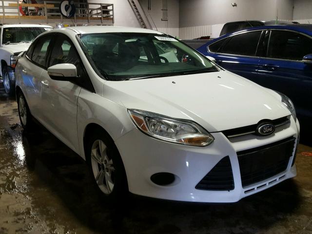 1FADP3F27DL324869 - 2013 FORD FOCUS SE WHITE photo 1