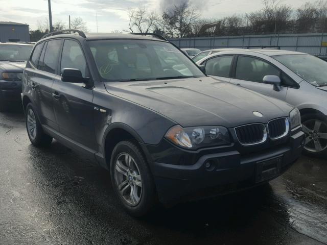 WBXPA93445WD22780 - 2005 BMW X3 3.0I BLACK photo 1