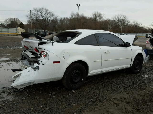 1G1AL15F677210661 - 2007 CHEVROLET COBALT LT WHITE photo 4