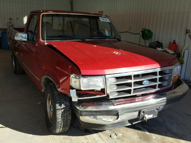 1FTEF15N8SLB82546 - 1995 FORD F150 RED photo 1