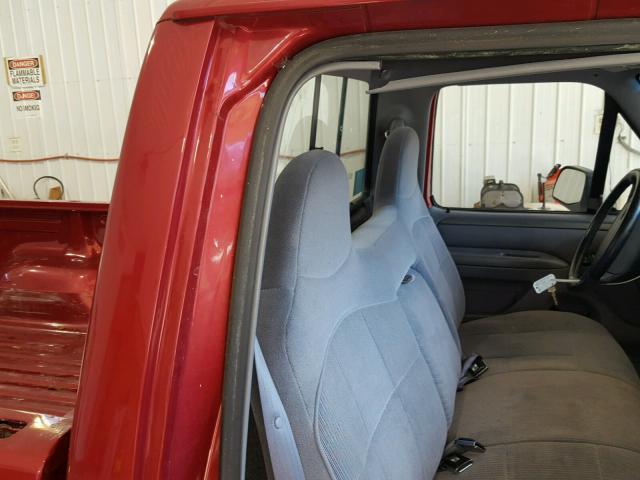 1FTEF15N8SLB82546 - 1995 FORD F150 RED photo 6