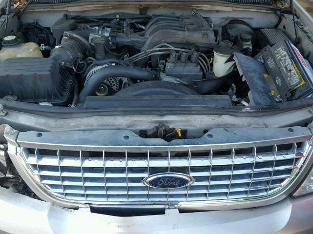 1FMZU63K84UC36885 - 2004 FORD EXPLORER X GRAY photo 7