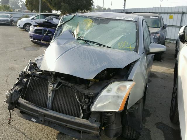 3N1AB61E57L718316 - 2007 NISSAN SENTRA 2.0 GRAY photo 2