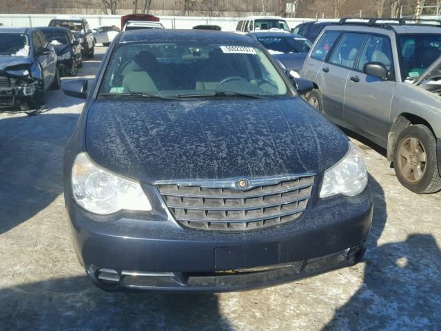 1C3LC46K77N514773 - 2007 CHRYSLER SEBRING BLUE photo 9