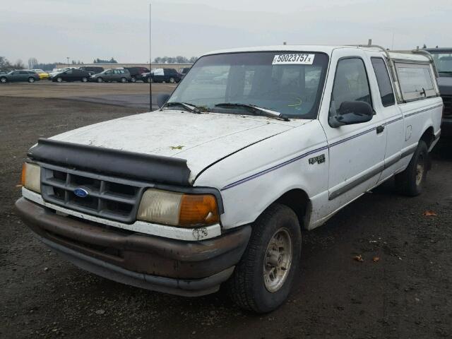 1FTCR14X5PPB18837 - 1993 FORD RANGER SUP WHITE photo 2