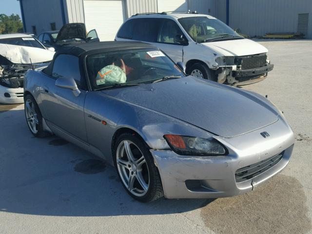 JHMAP11471T001328 - 2001 HONDA S2000 SILVER photo 1