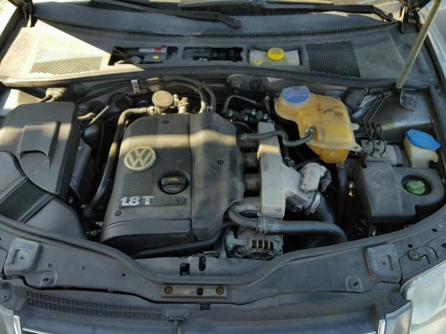 WVWMD63B44P050970 - 2004 VOLKSWAGEN PASSAT GL GRAY photo 7