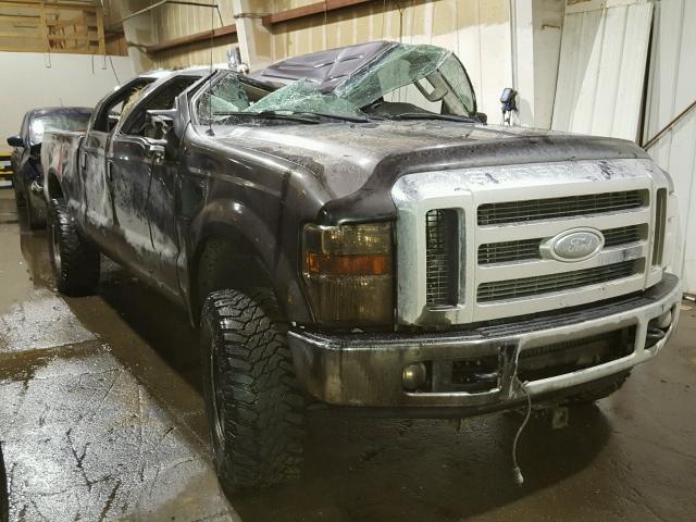 1FTSW21R78EB40853 - 2008 FORD F250 SUPER GRAY photo 1