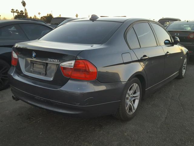 WBAVA37518NL55812 - 2008 BMW 328 I BLACK photo 4