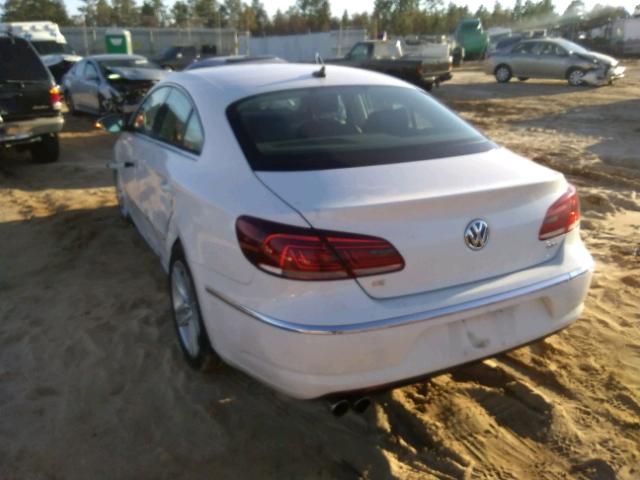 WVWBP7AN7DE508420 - 2013 VOLKSWAGEN CC SPORT WHITE photo 3