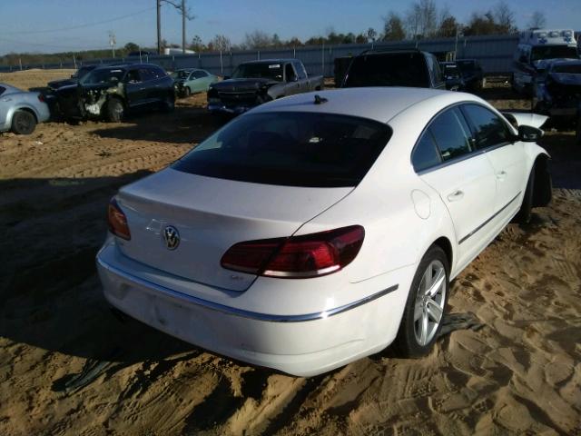 WVWBP7AN7DE508420 - 2013 VOLKSWAGEN CC SPORT WHITE photo 4