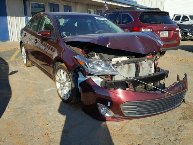 4T1BK1EB9DU068780 - 2013 TOYOTA AVALON BAS MAROON photo 1