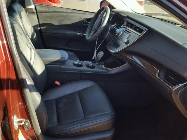 4T1BK1EB9DU068780 - 2013 TOYOTA AVALON BAS MAROON photo 5