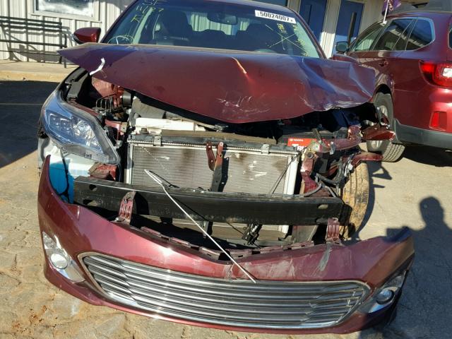 4T1BK1EB9DU068780 - 2013 TOYOTA AVALON BAS MAROON photo 9