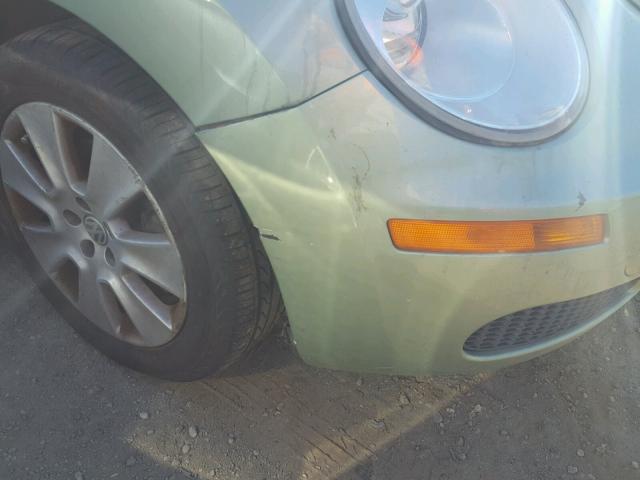 3VWPW31C68M503531 - 2008 VOLKSWAGEN NEW BEETLE 绿色 照片 9