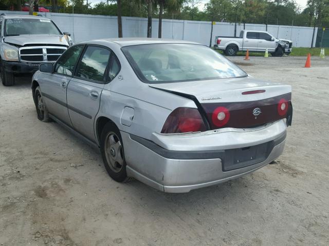 2G1WF52E239270400 - 2003 CHEVROLET IMPALA 银色 照片 3