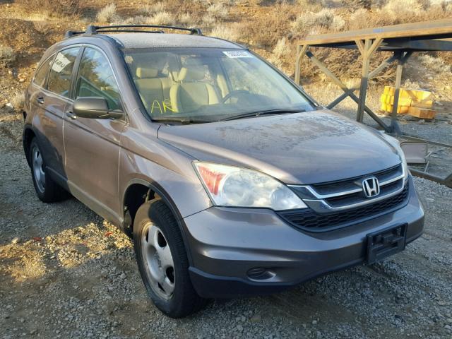 5J6RE4H36AL088836 - 2010 HONDA CR-V LX GRAY photo 1