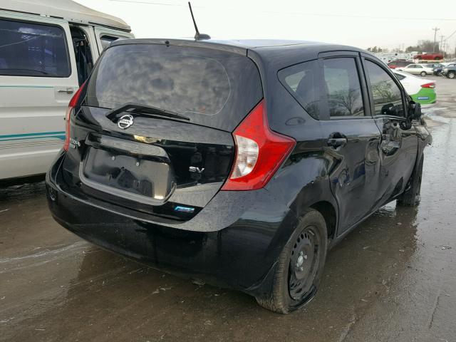 3N1CE2CP3EL416866 - 2014 NISSAN VERSA NOTE BLACK photo 4