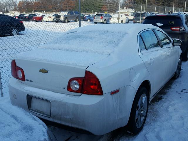 1G1ZH57B89F165270 - 2009 CHEVROLET MALIBU 1LT 白色 照片 4