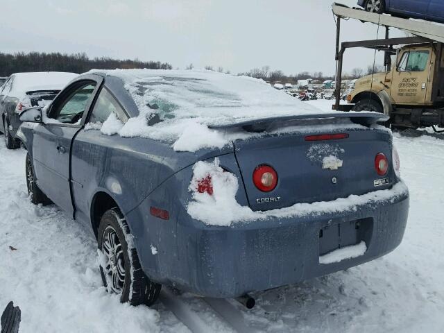 1G1AK12F357638675 - 2005 CHEVROLET COBALT TEAL photo 3