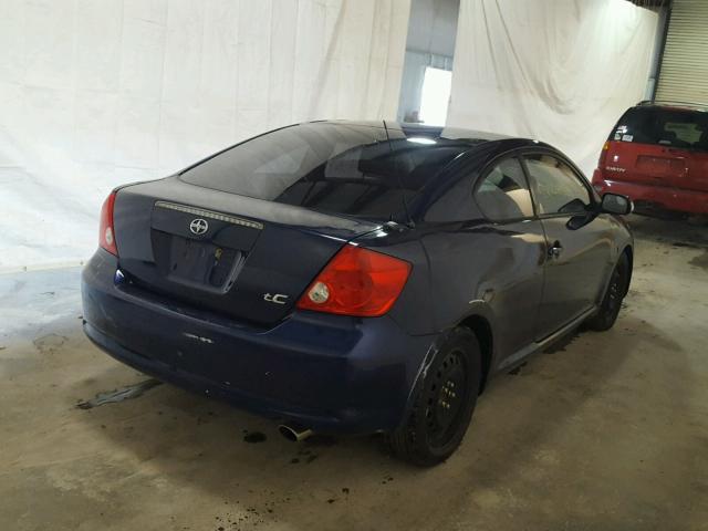 JTKDE177960073543 - 2006 TOYOTA SCION TC ლურჯი ფოტო 4