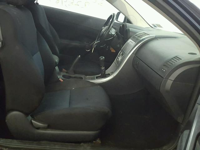 JTKDE177960073543 - 2006 TOYOTA SCION TC ლურჯი ფოტო 5