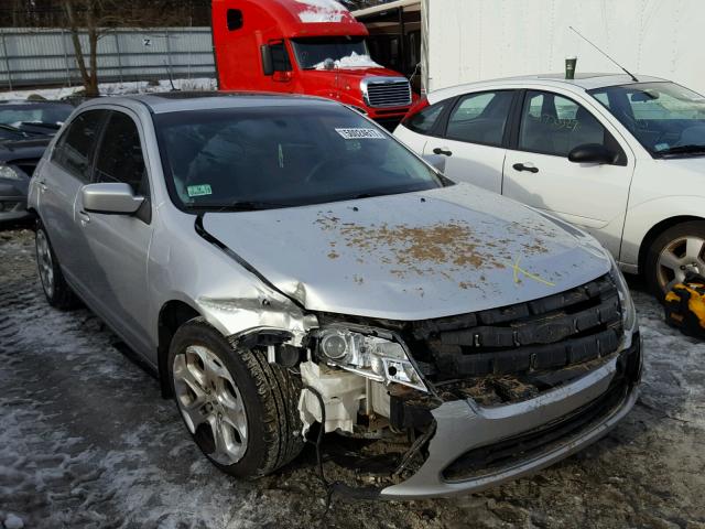 3FAHP0HA0BR339913 - 2011 FORD FUSION SE SILVER photo 1