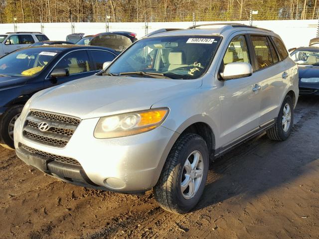 5NMSG73D37H080223 - 2007 HYUNDAI SANTA FE G GRAY photo 2