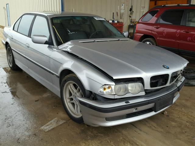 WBAGH83421DP33419 - 2001 BMW 740 IL SILVER photo 1