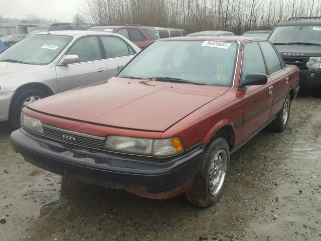 4T1SV24E9LU190692 - 1990 TOYOTA CAMRY RED photo 2