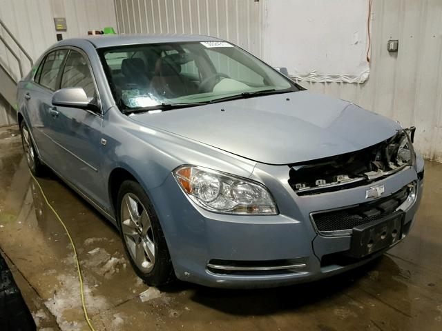 1G1ZH57B884214171 - 2008 CHEVROLET MALIBU 1LT BLUE photo 1