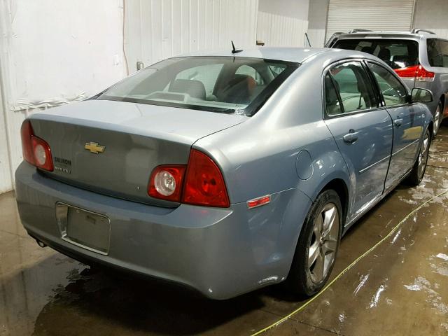 1G1ZH57B884214171 - 2008 CHEVROLET MALIBU 1LT BLUE photo 4