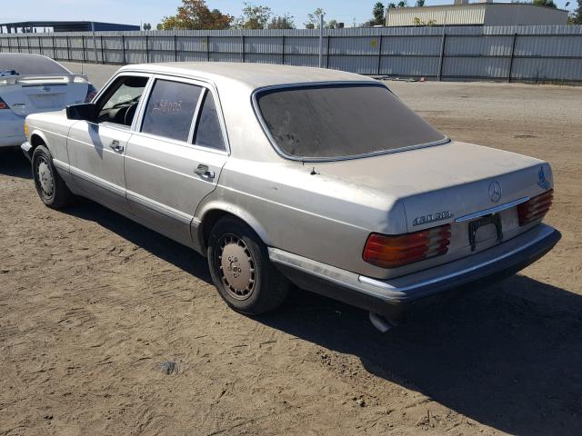 WDBCA35D7GA270465 - 1986 MERCEDES-BENZ 420 SEL GOLD photo 3