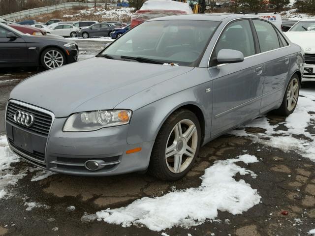 WAUDH78E86A183067 - 2006 AUDI A4 3.2 QUA GRAY photo 2