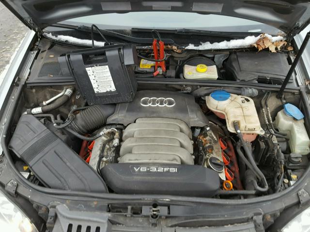 WAUDH78E86A183067 - 2006 AUDI A4 3.2 QUA GRAY photo 7