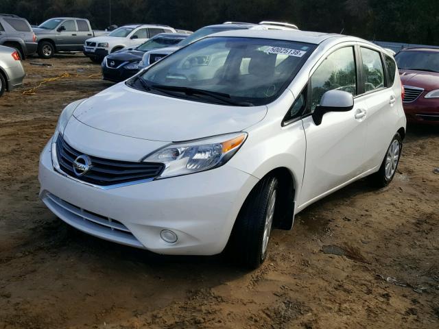 3N1CE2CP9EL380875 - 2014 NISSAN VERSA NOTE WHITE photo 2