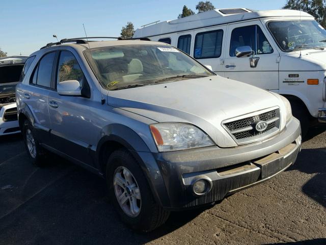 KNDJD733645312534 - 2004 KIA SORENTO EX SILVER photo 1