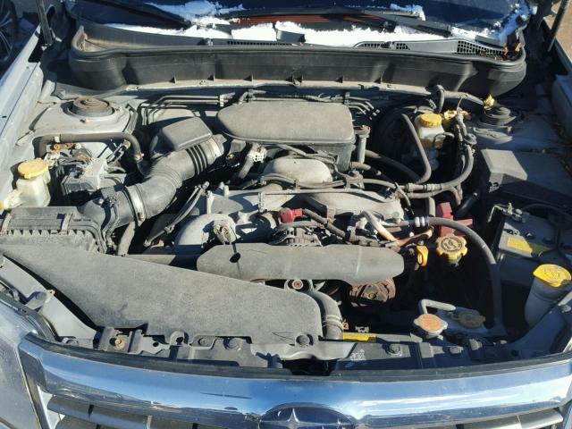 JF2SH63669H759255 - 2009 SUBARU FORESTER 2 SILVER photo 7