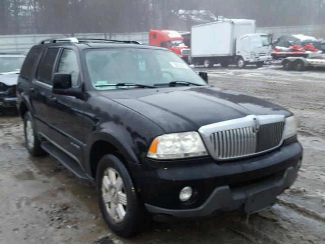 5LMEU88H65ZJ31285 - 2005 LINCOLN AVIATOR BLACK photo 1