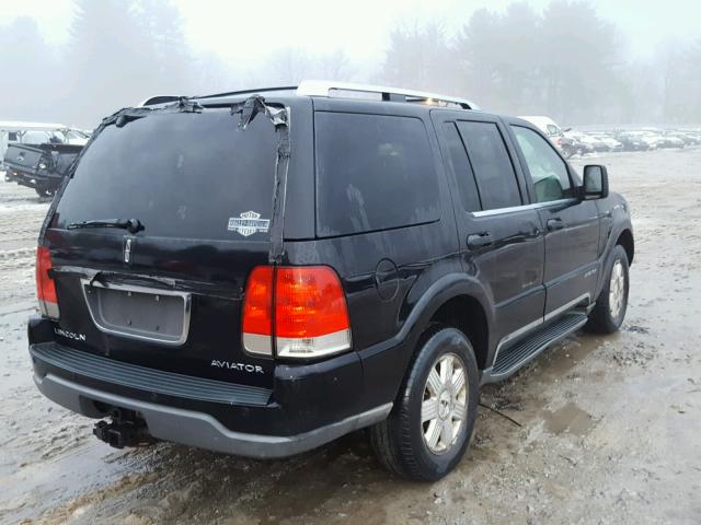 5LMEU88H65ZJ31285 - 2005 LINCOLN AVIATOR 黑色 照片 4