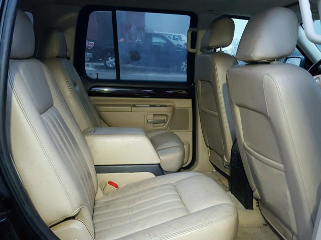 5LMEU88H65ZJ31285 - 2005 LINCOLN AVIATOR 黑色 照片 6