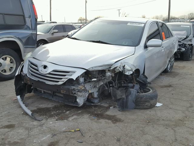 4T1BB46K19U076959 - 2009 TOYOTA CAMRY HYBR SILVER photo 2