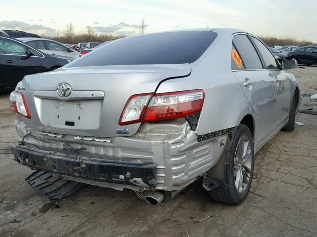 4T1BB46K19U076959 - 2009 TOYOTA CAMRY HYBR SILVER photo 4