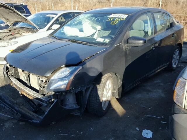 3N1AB6AP6AL629153 - 2010 NISSAN SENTRA 2.0 BLACK photo 2