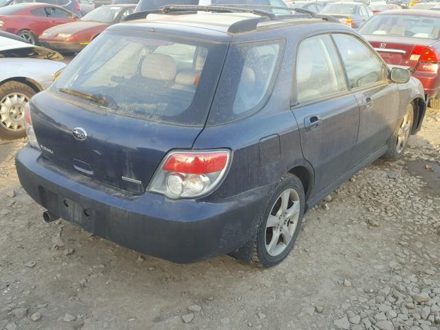 JF1GG67616H812821 - 2006 SUBARU IMPREZA 2. BLUE photo 4